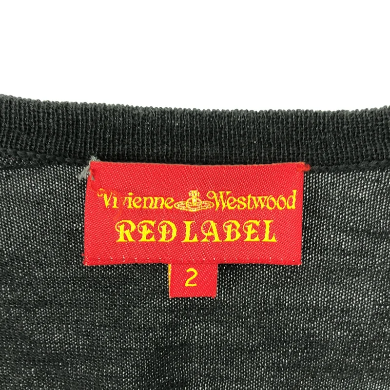 VIVIENNE WESTWOOD RED LABEL / ヴィヴィアンウエストウッドレッドレーベル | ウール オーブ ニット カーディガン | 2 | レディース