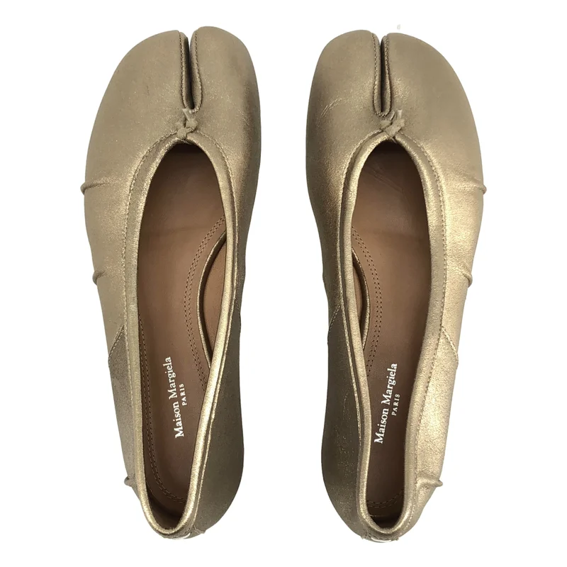 Maison Margiela / メゾンマルジェラ | 2026SS | tabi / タビ レザー バレリーナ シューズ | 38 | レディース