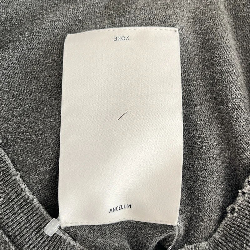 ANCELLM / アンセルム | × YOKE / EMBRO SS TEE XO ダメージ加工 Tシャツ |