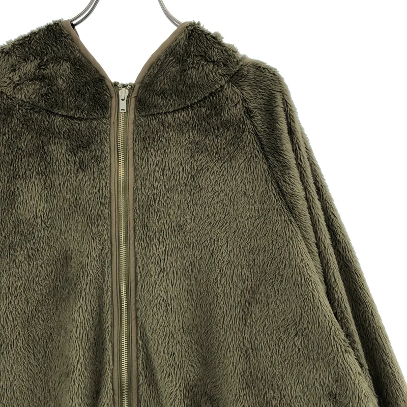 FULLCOUNT / フルカウント | Furry Fleece Hoodie Coat フーデッド コート | 36 | メンズ