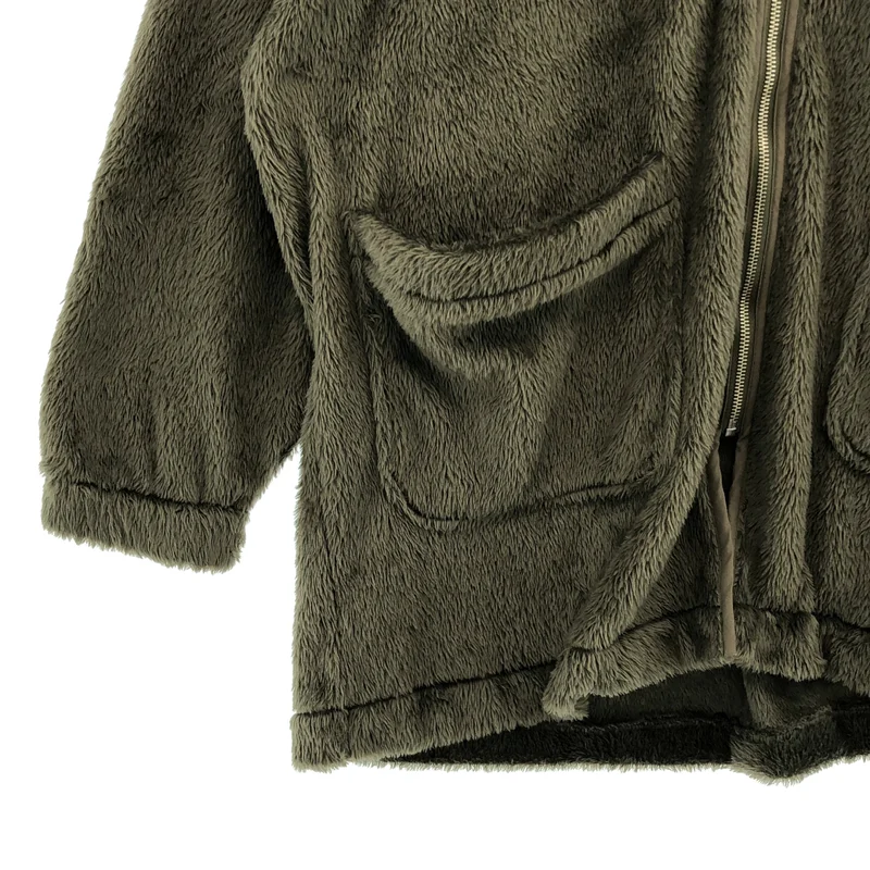 FULLCOUNT / フルカウント | Furry Fleece Hoodie Coat フーデッド コート | 36 | メンズ