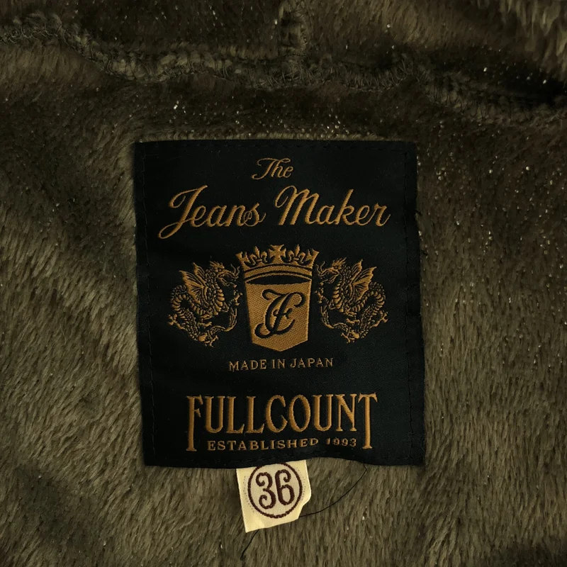 FULLCOUNT / フルカウント | Furry Fleece Hoodie Coat フーデッド コート | 36 | メンズ
