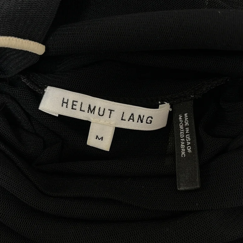 HELMUT LANG / ヘルムートラング | パイピングサイドライン ハイネック トップス | M | レディース