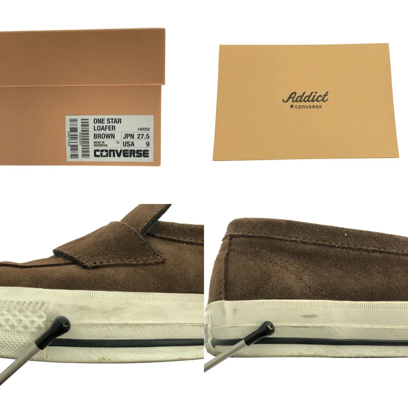 CONVERSE ADDICT / コンバースアディクト | ONE STAR LOAFER / スエード ワンスター ローファー シューズ | 27.5 | メンズ
