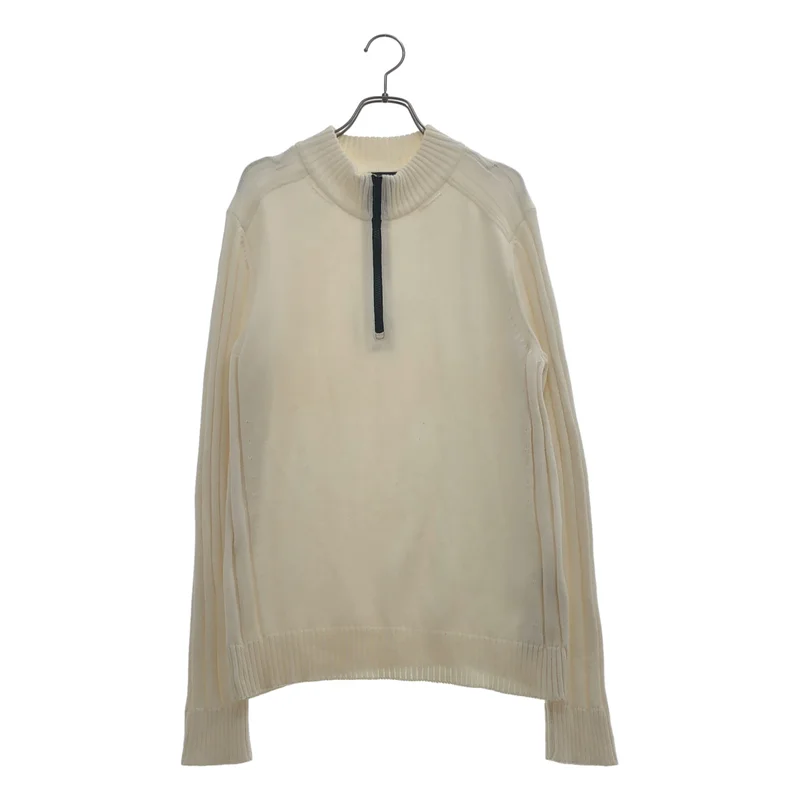 Burberry / バーバリー | GOLF / コットン ハーフジップニット | 2 | メンズ