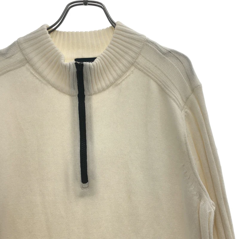 Burberry / バーバリー | GOLF / コットン ハーフジップニット | 2 | メンズ