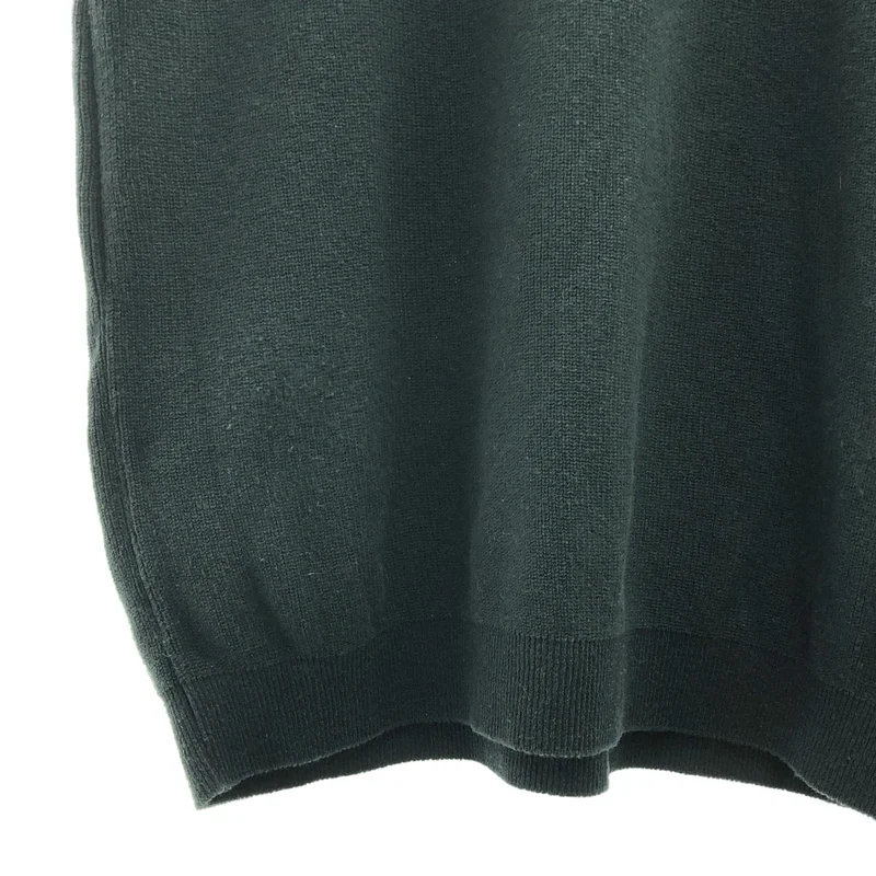 steven alan / スティーブンアラン | KUBO HENLEY NECK SHORT SLEEVE KNIT -LOOSE / コットン ニット | S | メンズ