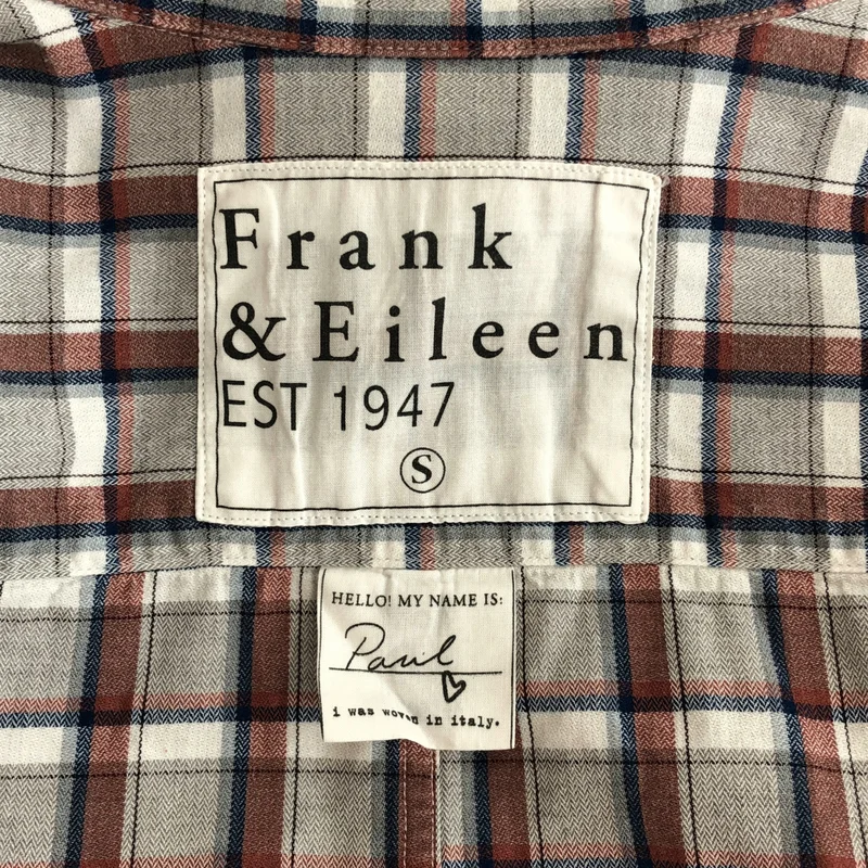 Frank&Eileen / フランクアンドアイリーン | 長袖チェックシャツ | S | メンズ