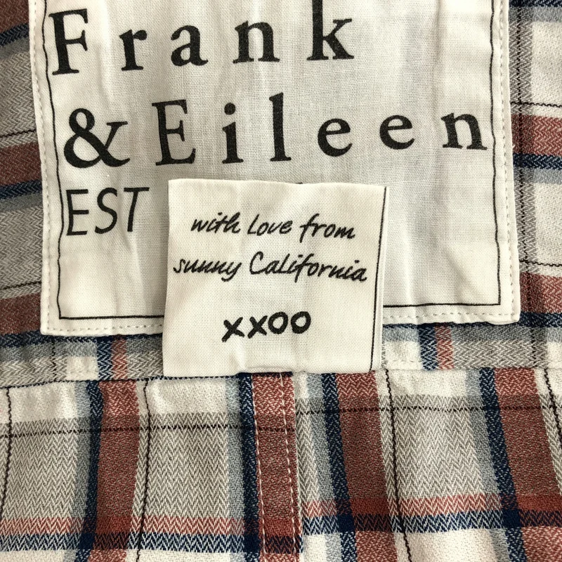 Frank&Eileen / フランクアンドアイリーン | 長袖チェックシャツ | S | メンズ