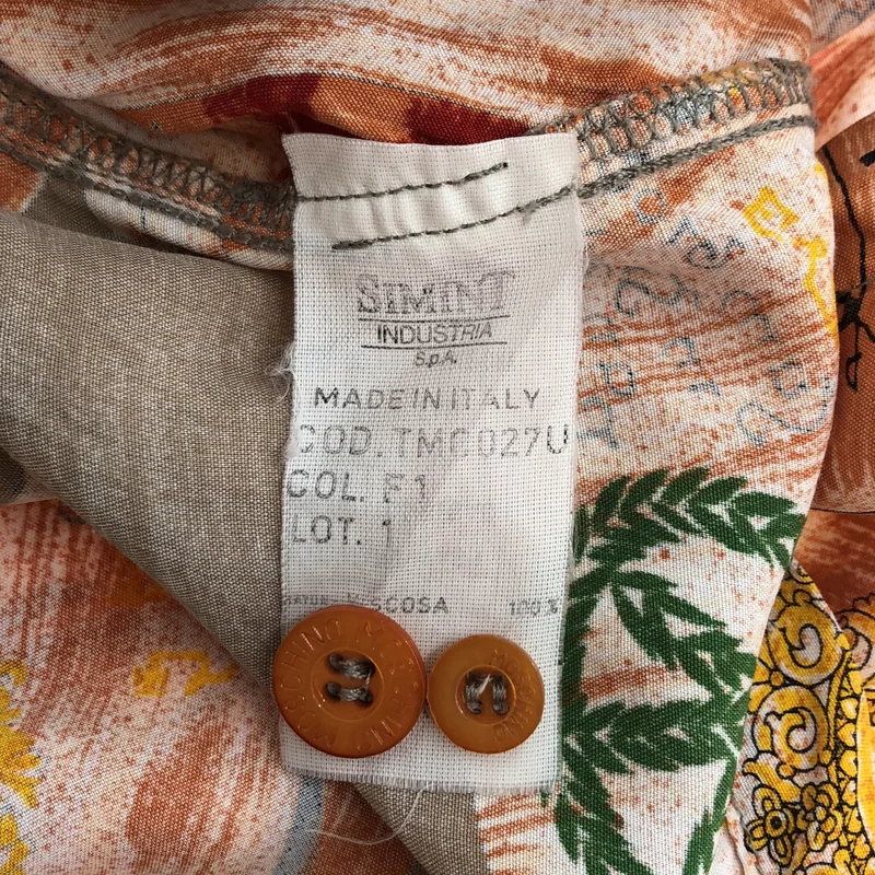 MOSCHINO / モスキーノ | jeans 総柄 シャツ_長袖 | S | メンズ