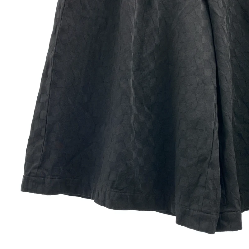COMME des GARCONS COMME des GARCONS / コムコム | 2014AW | ポリエステル 製品加工 幾何学模様 ジャガード 2タック ワイドパンツ | S | レディース