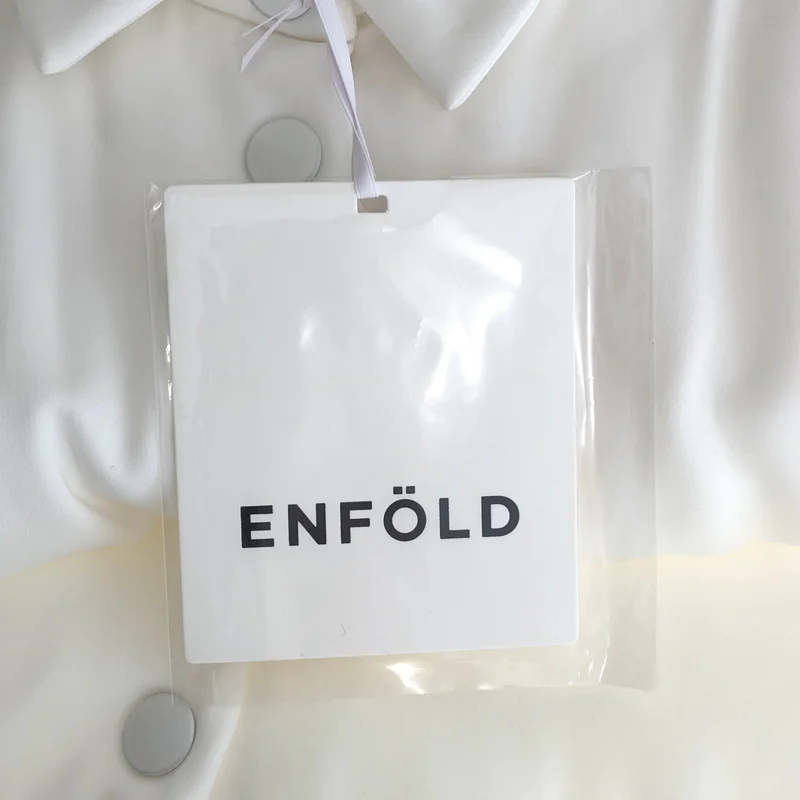 ENFOLD / エンフォルド | 2026SS | PADDING BIG SHIRT JACKET / パディング ビッグ シャツジャケット | 38 | レディース