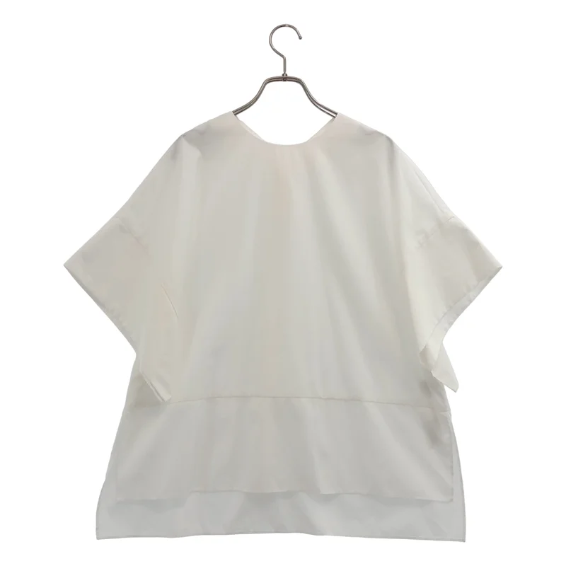 ADORE / アドーア | Boxy Blouse / コットン ボクシーブラウス | 38 | レディース
