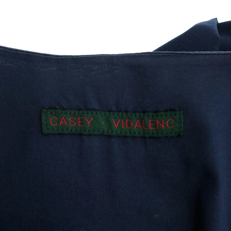CASEY VIDALENC / ケーシーヴィダレンク | コットン クルーネック 七部袖ワンピース | S | レディース