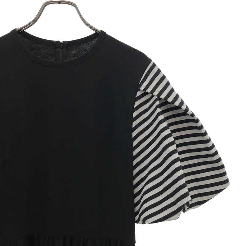 BORDERS at BALCONY / ボーダーズアットバルコニー | PUFF SLEEVE TEE DRESS ワンピース | 38 | レディース