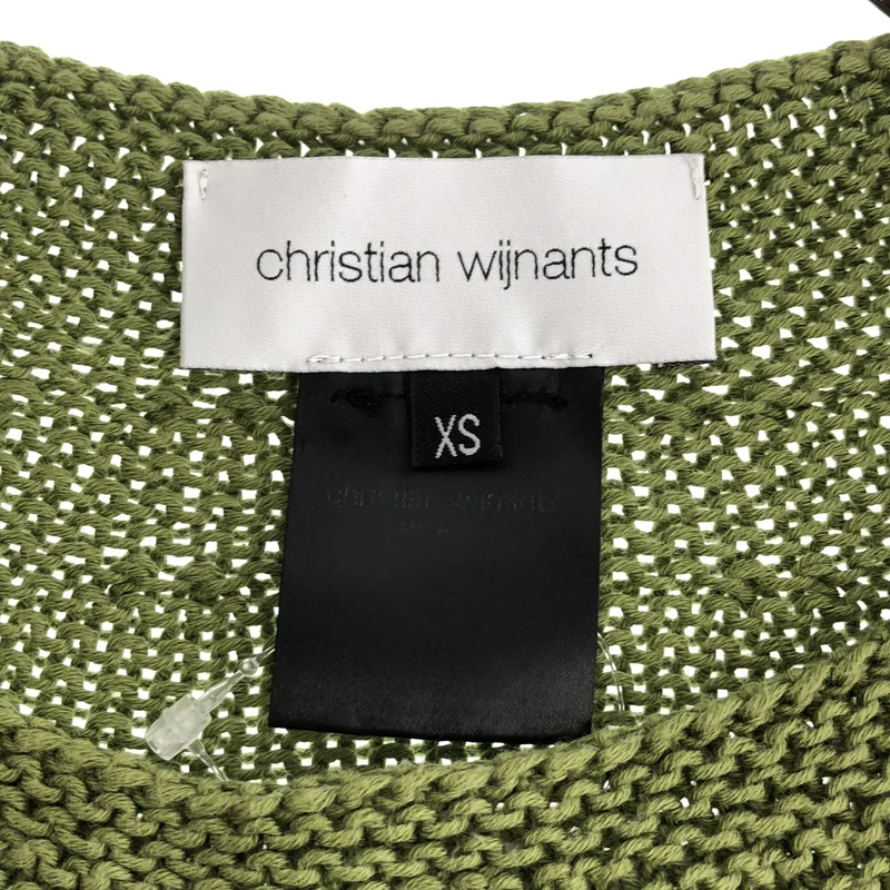 Christian Wijnants / クリスチャンワイナンツ | コットン ローゲージ ニット | XS | レディース