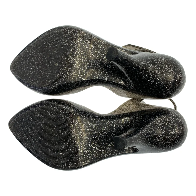Vivienne Westwood ANGLOMANIA / ヴィヴィアンウエストウッドアングロマニア | × Melissa オーブ グリッター ヒール パンプス | 37 | レディース