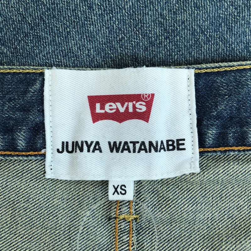 JUNYA WATANABE / ジュンヤワタナベ | 2025SS | × Lev's スリット デニムパンツ JO-P201 | XS | メンズ