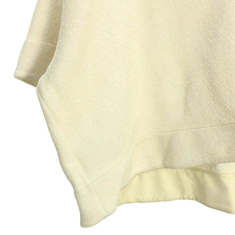 JIL SANDER / ジルサンダー | 2025SS | スキッパー オープンカラーシャツ | 34 | レディース