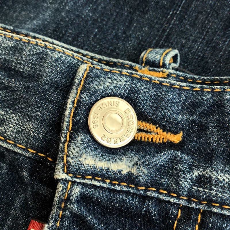 DSQUARED2 / ディースクエアード | ダメージ加工 デニムスカート | 42 | レディース