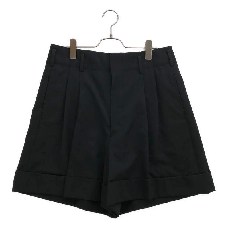 COMME des GARCONS / コムデギャルソン | 2011AW | ウールタック ワイド ショートパンツ | M | レディース