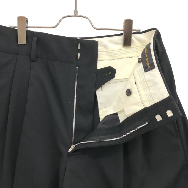 COMME des GARCONS / コムデギャルソン | 2011AW | ウールタック ワイド ショートパンツ | M | レディース