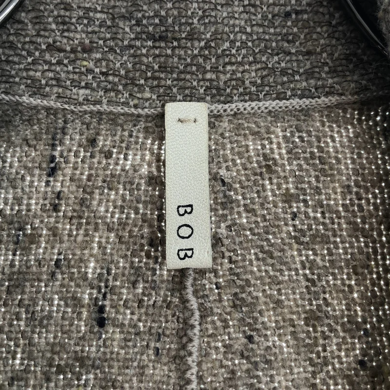 Boboutic / ボブティック | 2025AW | ツイード ニット ジャケット | S | レディース