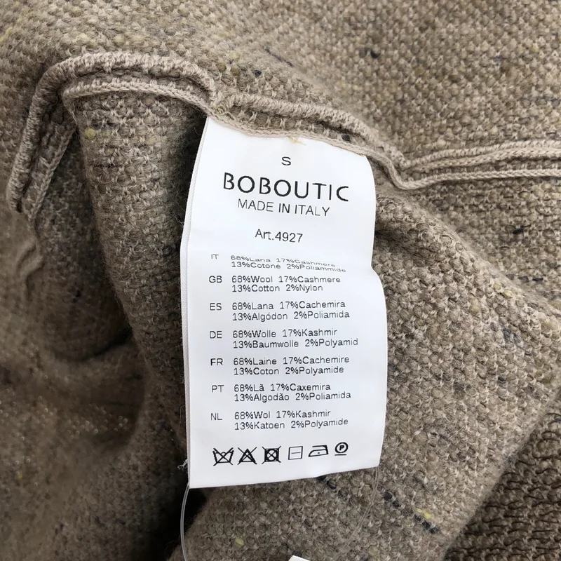 Boboutic / ボブティック | 2025AW | ツイード ニット ジャケット | S | レディース