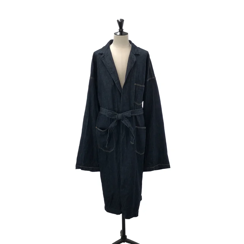 GANRYU / ガンリュウ | 2016AW | オーバーデニム ラップコート | M | メンズ