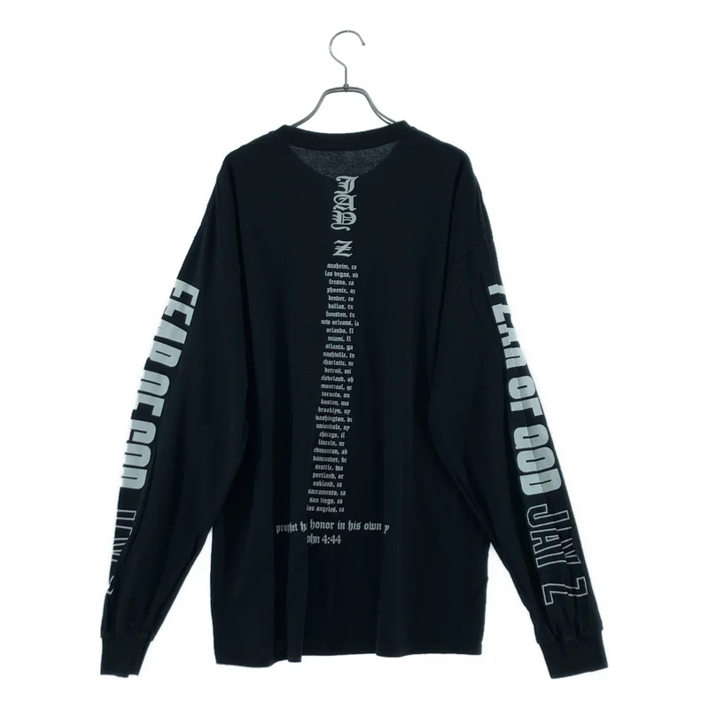 FEAR OF GOD / フィアオブゴッド | × JAY-Z / LA LA LAND 12.21 ロングスリーブ プリントTシャツ | XL | メンズ