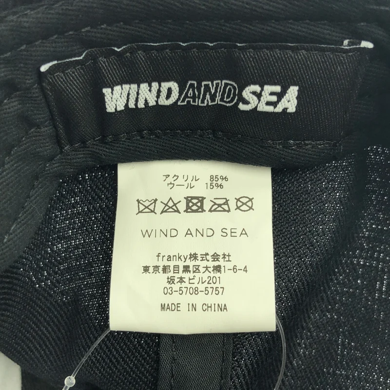 WIND AND SEA / ウィンダンシ― | ロゴ刺しゅう スナップバック キャップ | F | その他