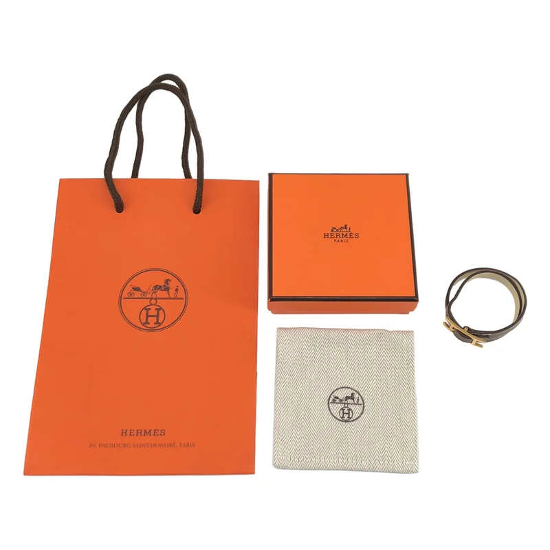 HERMES / エルメス | Hapi エピ レザー ブレスレット |
