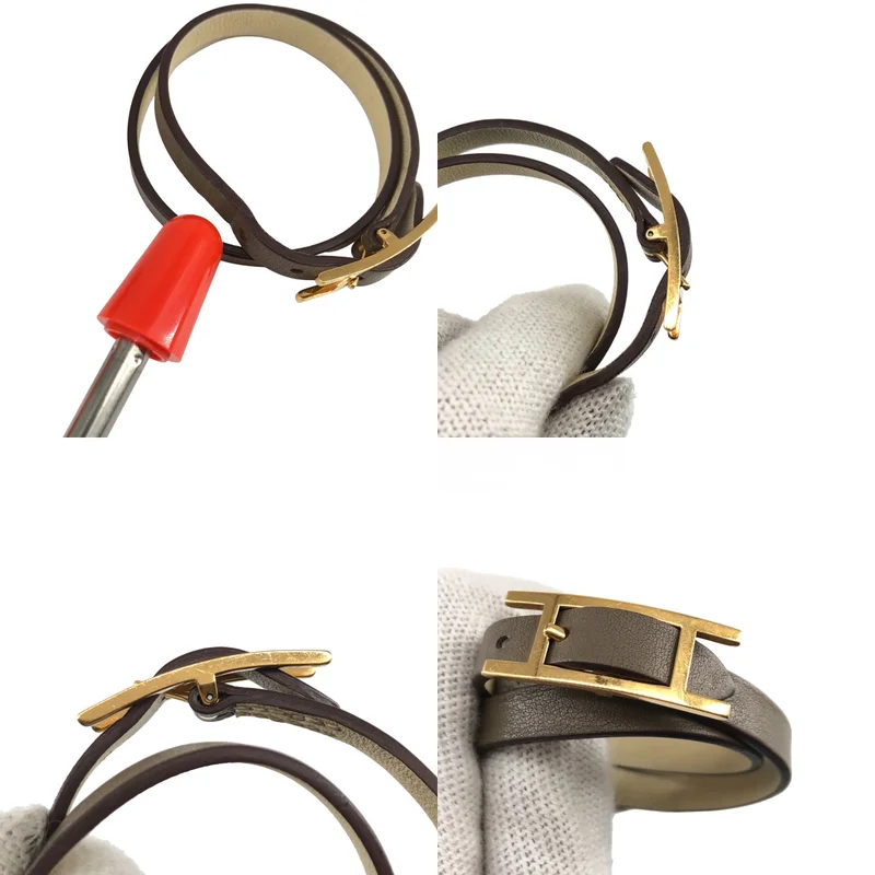 HERMES / エルメス | Hapi エピ レザー ブレスレット |