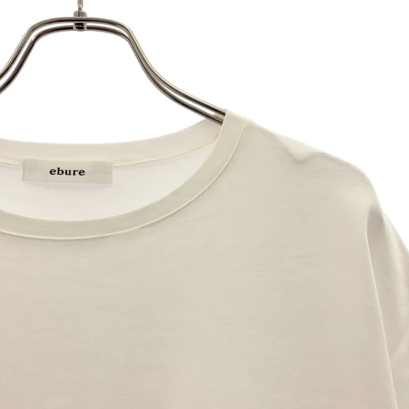ebure / エブール | ピュアオーガニックバイオクルーネックカットソー Tシャツ | 38 | レディース