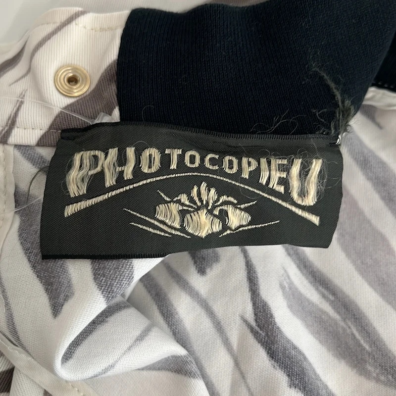PHOTOCOPIEU / フォトコピュー | コットン プリント スリーブレス シャツ | 38 | レディース