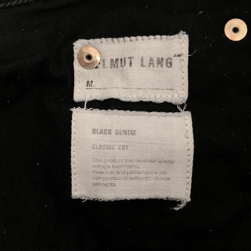 HELMUT LANG / ヘルムートラング | 1990s | 本人期 CLASSIC FIT デニムパンツ | 30 | メンズ