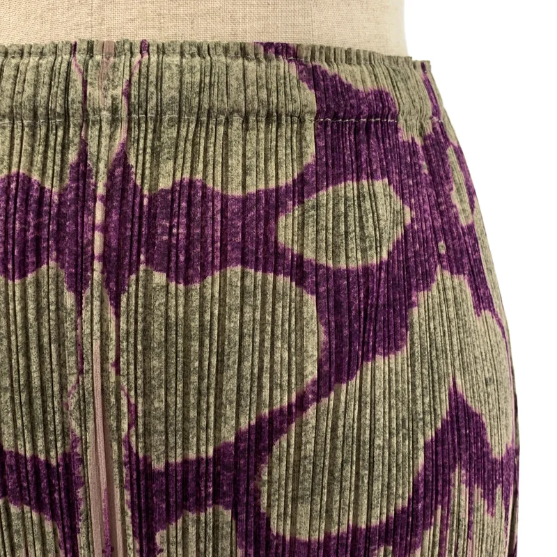 PLEATS PLEASE ISSEY MIYAKE / プリーツプリーズイッセイミヤケ | プリーツ 総柄 スカート | 1 | レディース