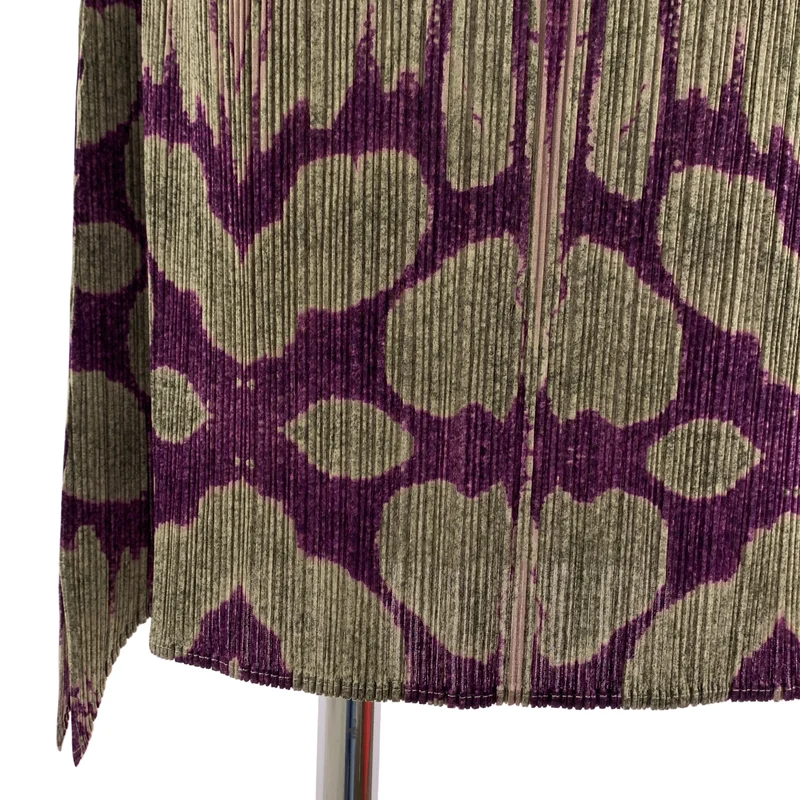 PLEATS PLEASE ISSEY MIYAKE / プリーツプリーズイッセイミヤケ | プリーツ 総柄 スカート | 1 | レディース