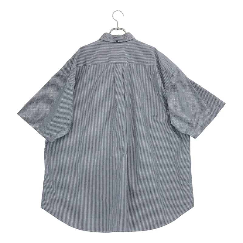 everyone / エブリワン | oversized BD check short sleeve shirt オーバーサイズ チェック シャツ | XL | メンズ