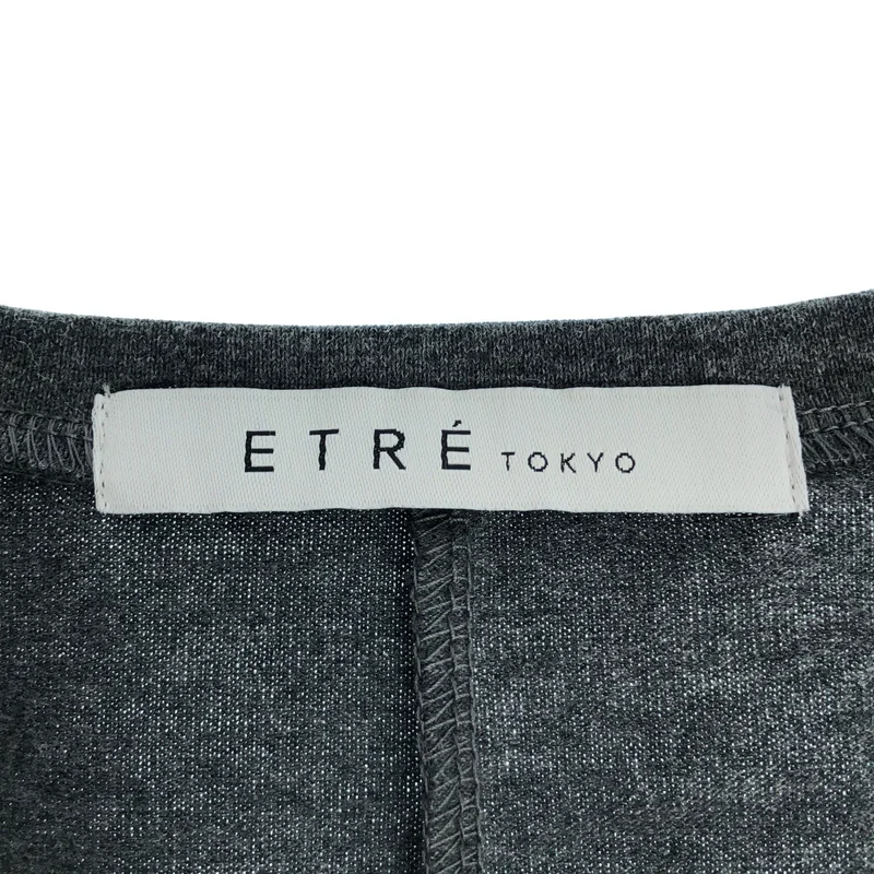 ETRE TOKYO / エトレトウキョウ | 2024SS | コットン Vネック リラクシーオールインワン | M | レディース