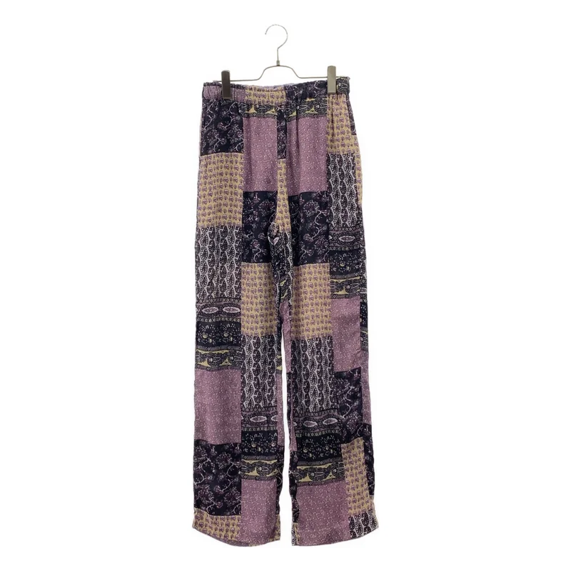 sara mallika / サラマリカ | PATCHWORK PRINT RELAX PANTS / レーヨン 総柄 ドローストリング パンツ |