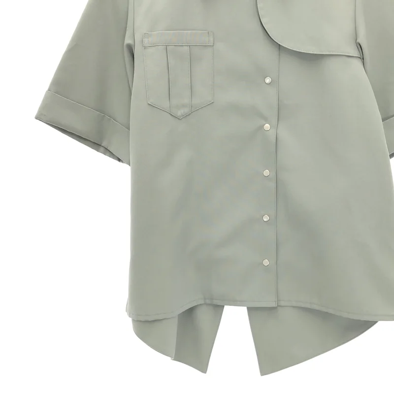 Re:poris / レポリス | military evening shirt / ミリタリー イブニングシャツ |