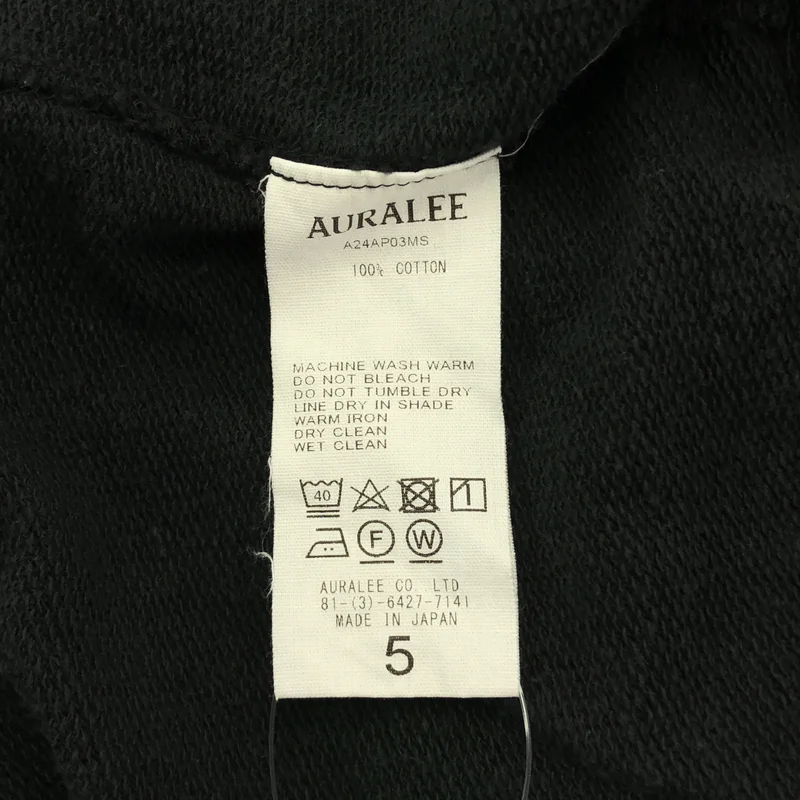 AURALEE / オーラリー | 2024AW | PIMA LIGHT SWEAT P/O / ピマライト スウェット トレーナー | 5 | メンズ