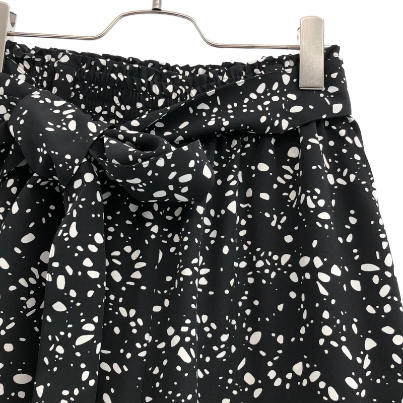 HYKE / ハイク | 2023SS | PEBBLE PRINTED WIDE LEG PANTS / ペブルプリント ワイドレッグパンツ | 2 | レディース