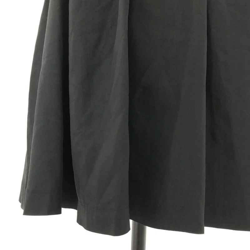 tricot COMME des GARCONS / トリココムデギャルソン | シルク レーヨン ビックカラー ノースリーブ ワンピース |