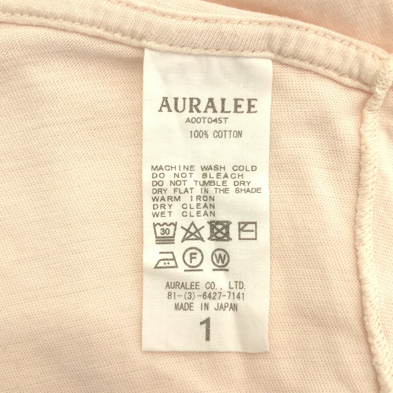 AURALEE / オーラリー | SEAMLESS CREW NECK Tシャツ | 1 | レディース