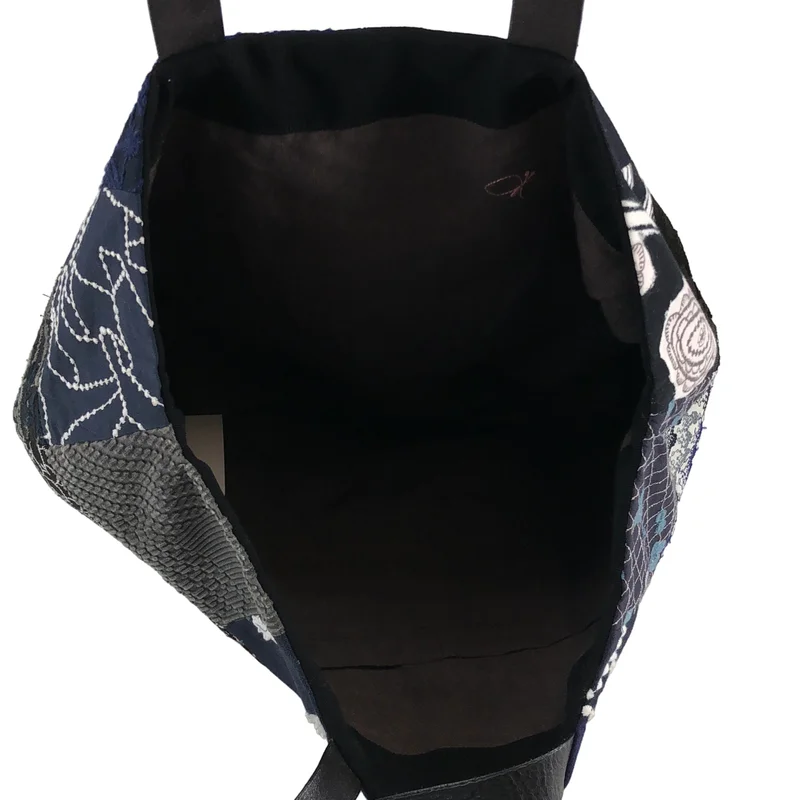 mina perhonen / ミナペルホネン | piece bag / 異素材切り替え ピースバッグ |