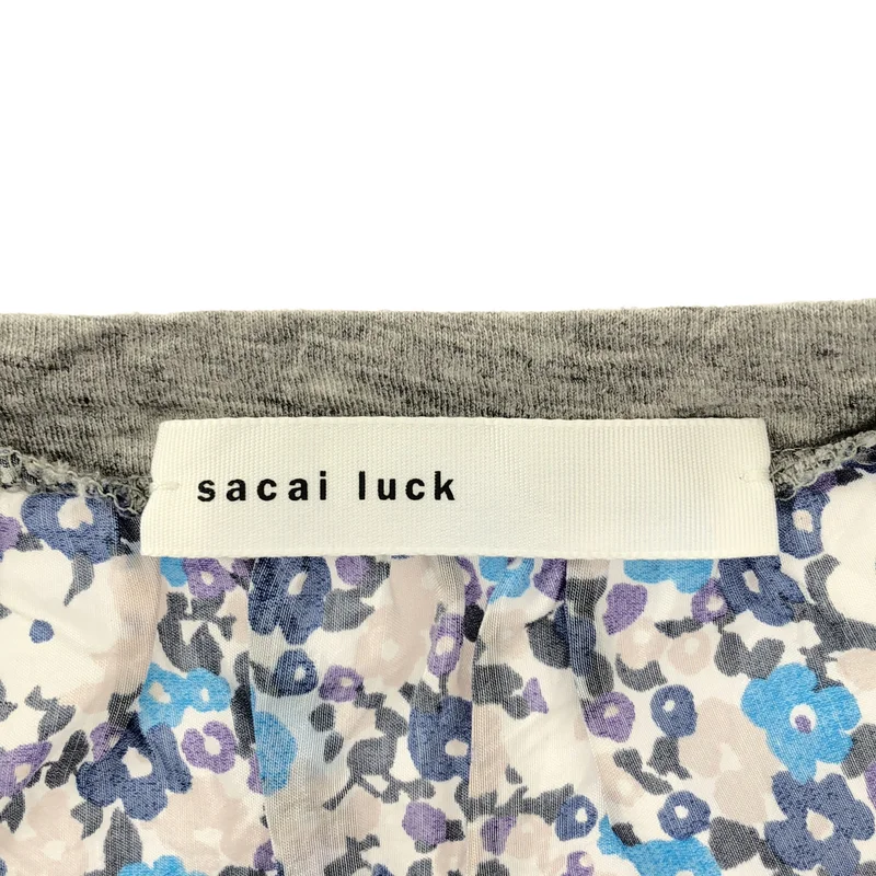 sacai luck / サカイラック | 総柄 ポケット カットソー ブラウス | 3 | レディース
