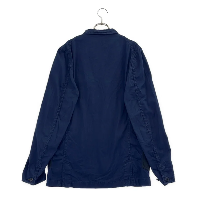 BLACK COMME des GARCONS / ブラックコムデギャルソン | 2012SS | 製品染め フリースポケット カバーオール ジャケット | M | メンズ