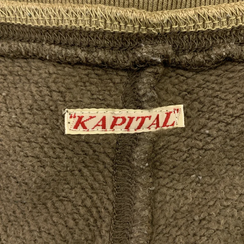 KAPITAL / キャピタル | 異素材切替 再構築 スウェットパンツ | S